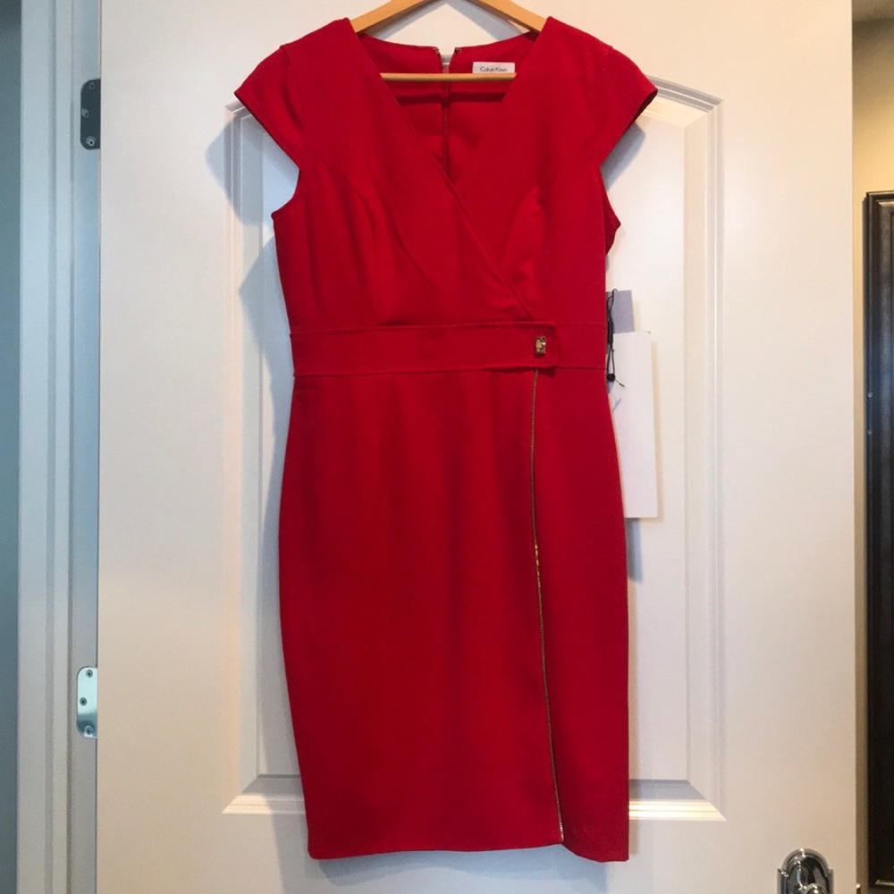 Calvin Klein Red Dress
